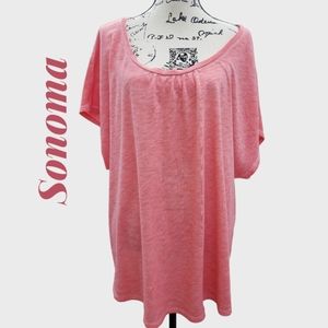 Sonoma Sun Peach Washed Tee